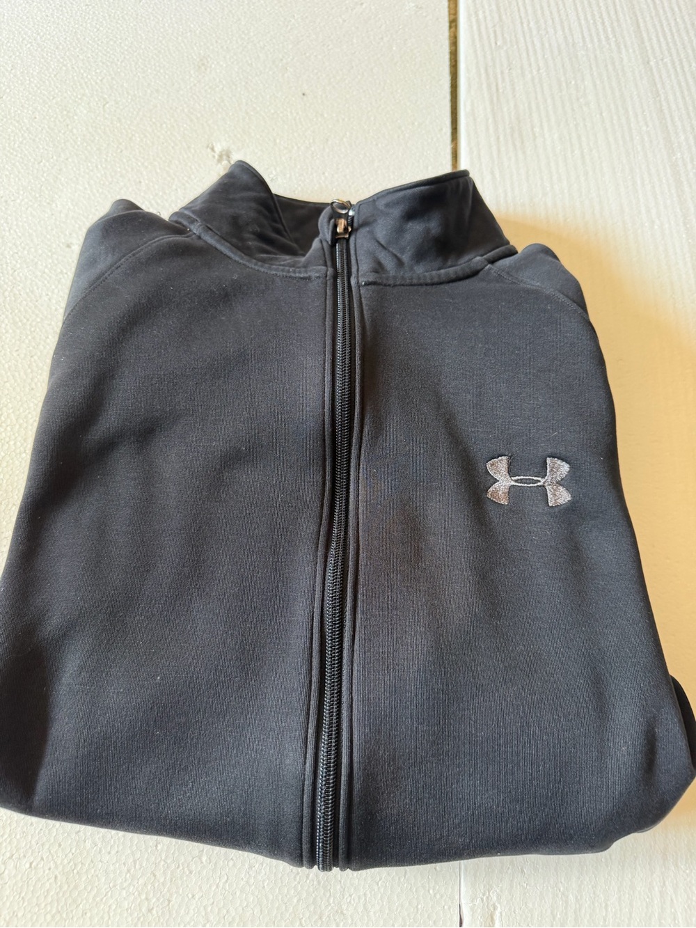 Under Armour Men’s Fleece Lined Full Zip Jacket M Loose